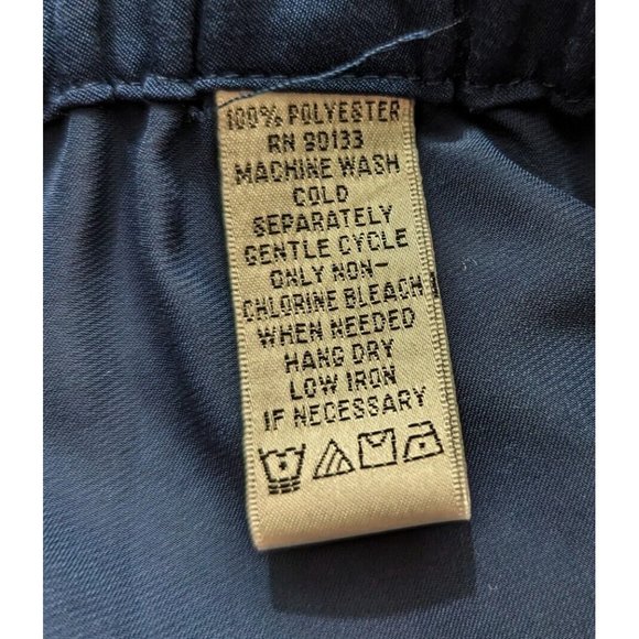 Linea Louis Dell'Olio Pants Midnight Blue Woven Fly Front Side Pockets Size 12 - Picture 5 of 6